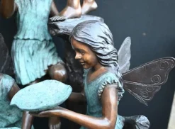 Sale Pamono Art Nouveau Bronze Garden Fountain Fairy Nymph