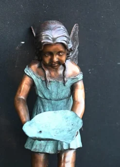 Sale Pamono Art Nouveau Bronze Garden Fountain Fairy Nymph