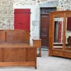Discount Pamono Art Nouveau Carved Bedroom Set attributed to Louis Majorelle, Set of 4