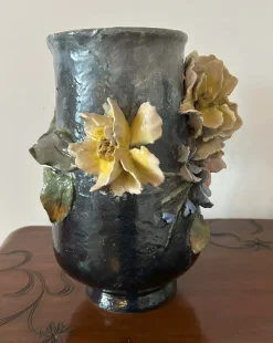 Hot Pamono Art Nouveau Ceramic Vases from Haviland & Co., 1890s, Set of 2