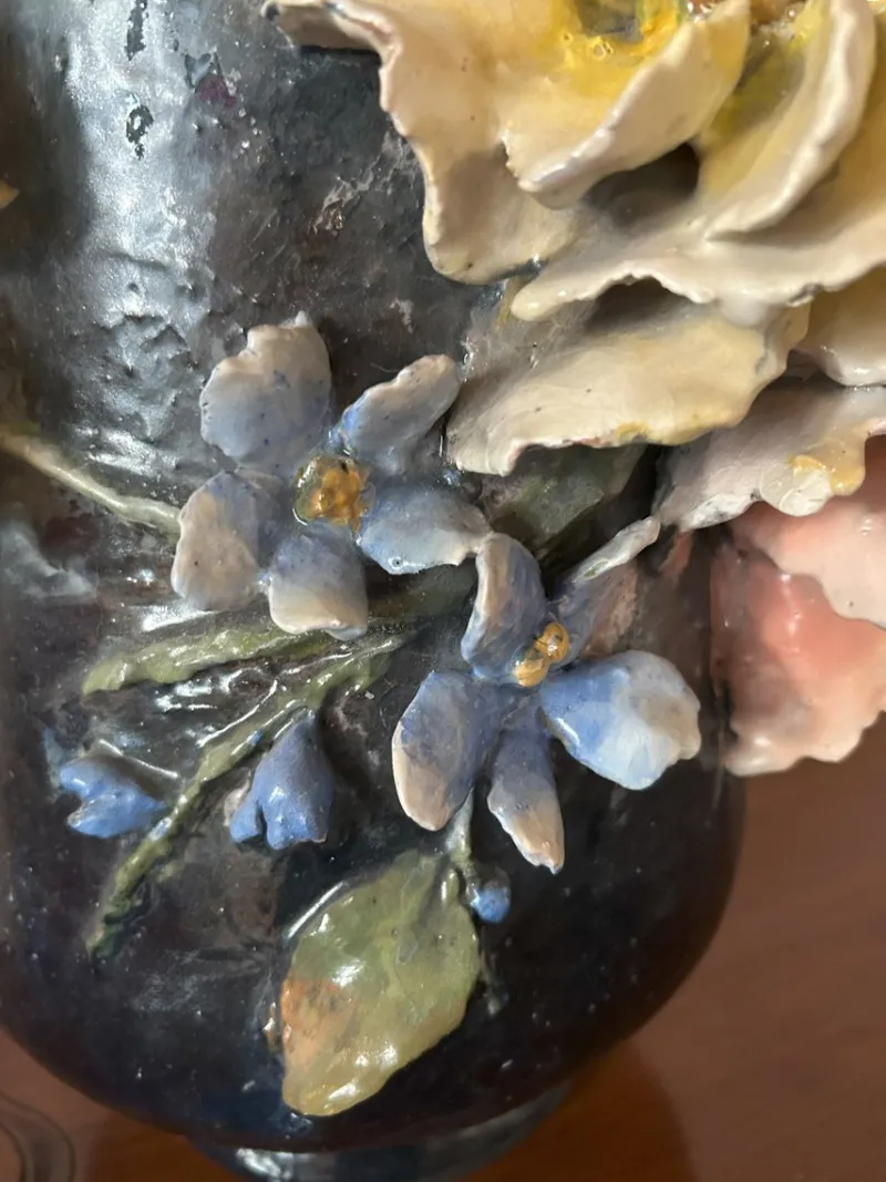 Hot Pamono Art Nouveau Ceramic Vases from Haviland & Co., 1890s, Set of 2