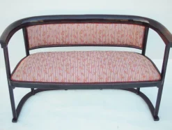 Pamono Art Nouveau Chairs and Sofa by Josef Hoffmann for Thonet, Set of 3><noscript><img width=
