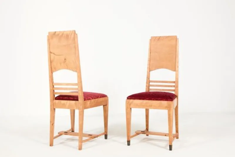 Sale Pamono Art Nouveau Chairs from Alfred Grenander, Set of 8