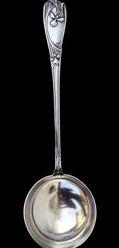 Pamono Art Nouveau Cutlery Set from J.H. Goldsmiths, 1890s, Set of 25><noscript><img width=