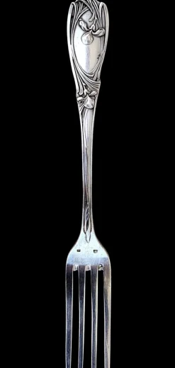 Pamono Art Nouveau Cutlery Set from J.H. Goldsmiths, 1890s, Set of 25><noscript><img width=