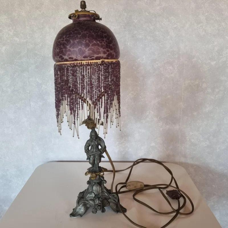 Pamono Art Nouveau Desk Lamp, 1950s> Table Lamps