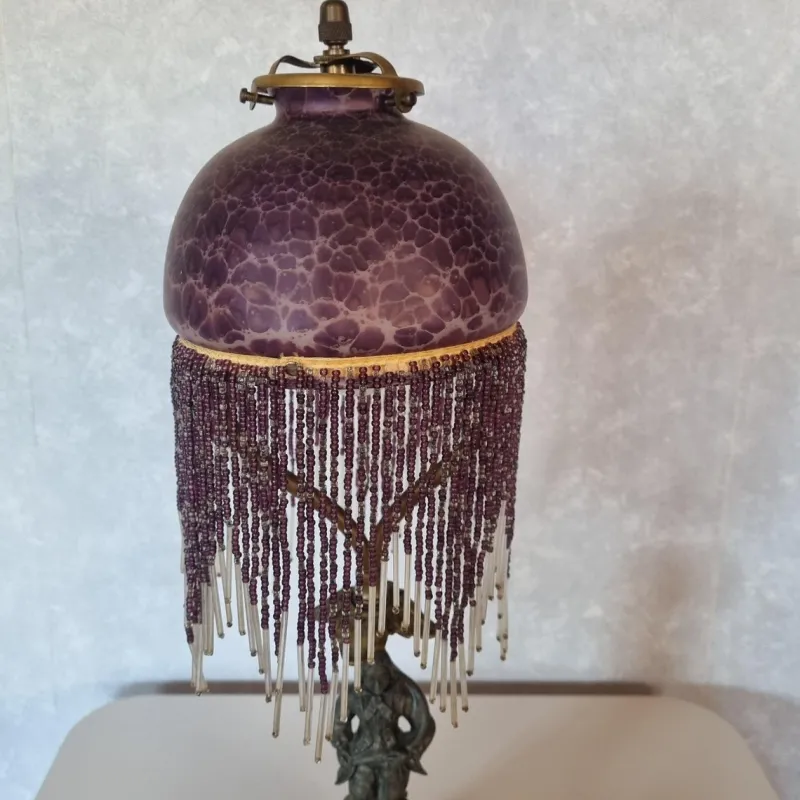 Pamono Art Nouveau Desk Lamp, 1950s> Table Lamps