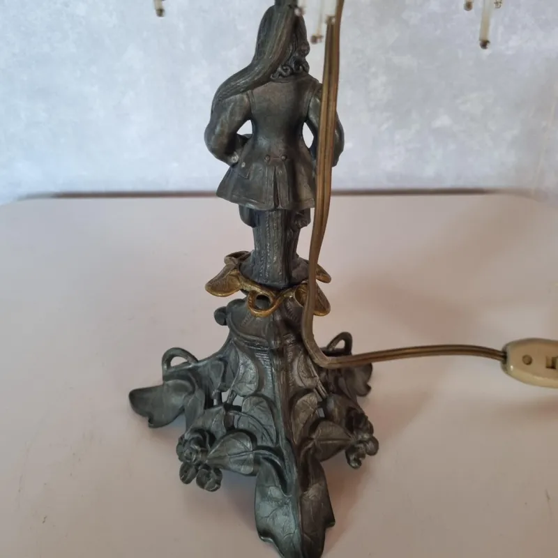 Pamono Art Nouveau Desk Lamp, 1950s> Table Lamps