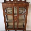 Online Pamono Art Nouveau Display Case in Mahogany