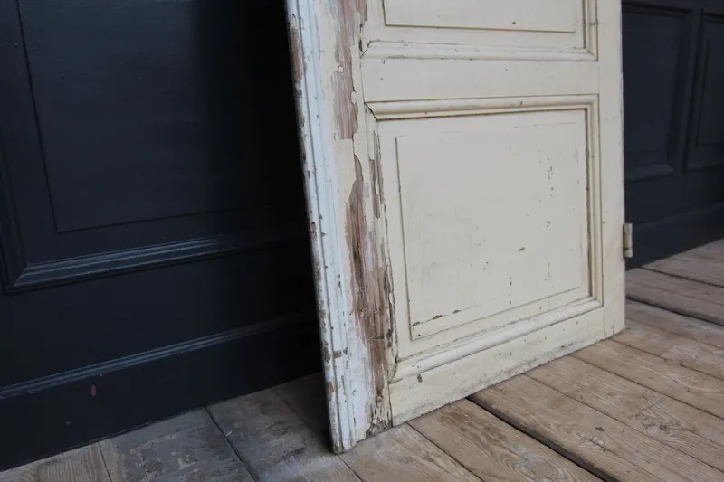 Pamono Art Nouveau Door with Etched Glass Pane, 1890s> Architectural Elements