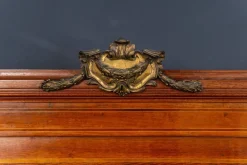 Pamono Art Nouveau Double Bed in Mahogany> Beds & Bedroom Sets