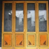 Outlet Pamono Art Nouveau Double Door with Etched Glass Panes, 1890s, Set of 4