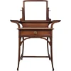 Pamono Art Nouveau Dressing or Vanity Table with Mirror in Walnut, 1890s> Dressing Tables