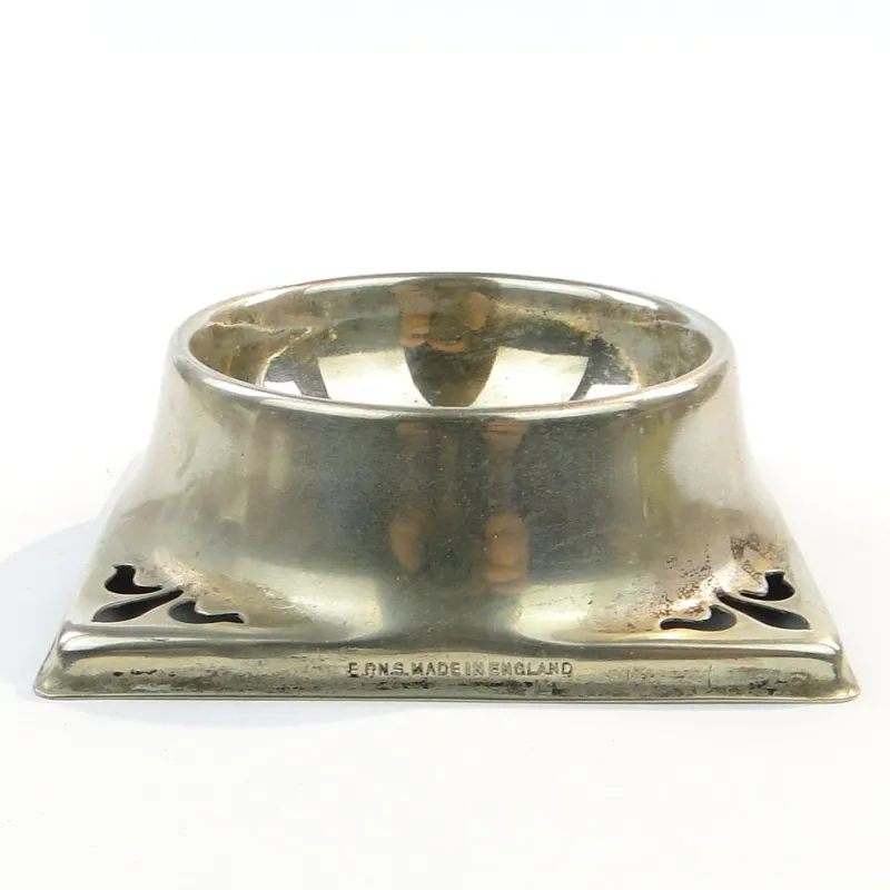 Pamono Art Nouveau English Salt Holder, 1890s> Salt & Pepper Shakers