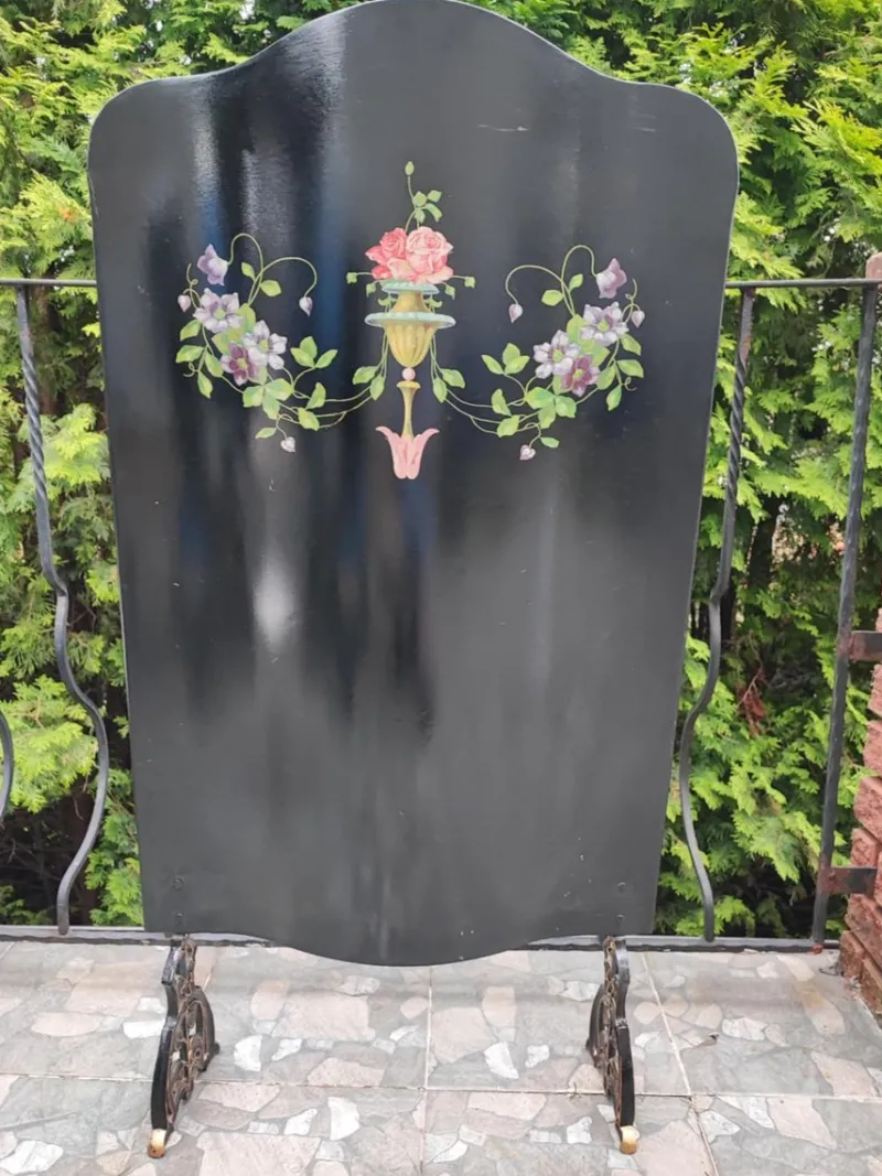 Pamono Art Nouveau Fireplace Screen, 1890s> Fireplaces And Mantels