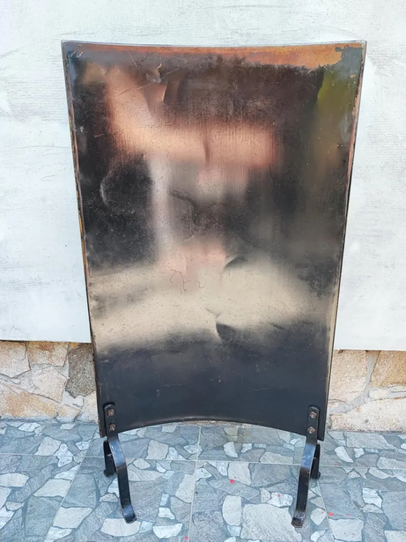 Outlet Pamono Art Nouveau Fireplace Screen, 1890s