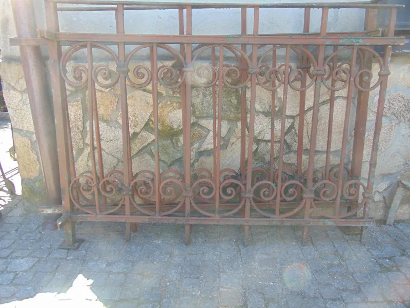 Pamono Art Nouveau Forged Grating> Garden Accessories