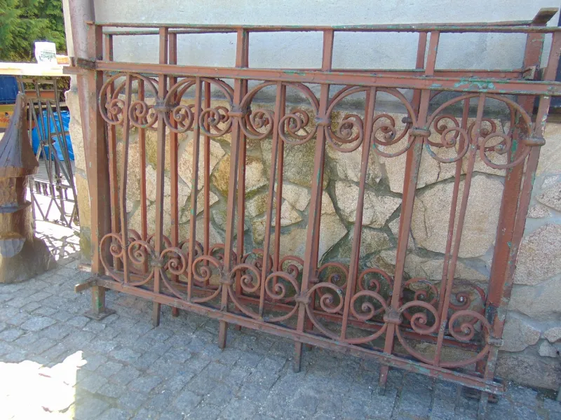 Pamono Art Nouveau Forged Grating> Garden Accessories