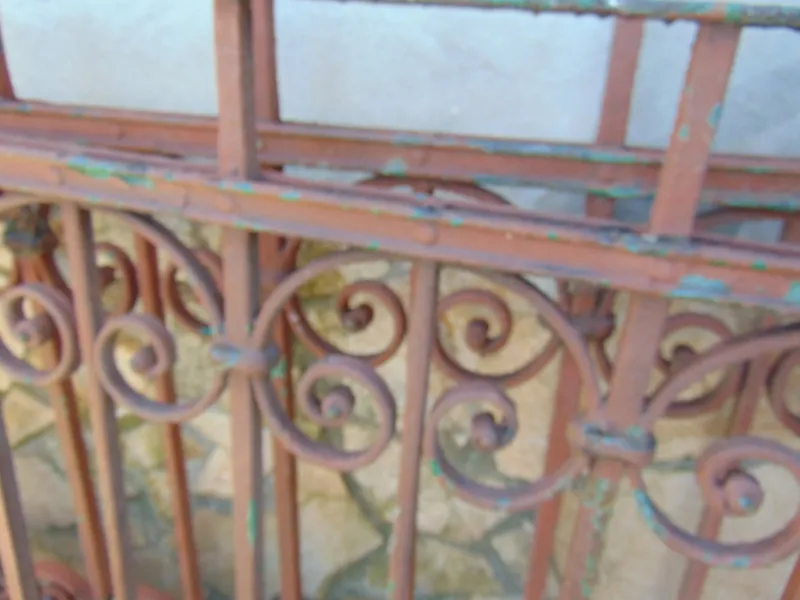 Pamono Art Nouveau Forged Grating> Garden Accessories