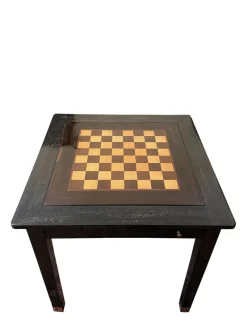 Discount Pamono Art Nouveau Game Table with Reversible Table Top, Vienna, 1910s