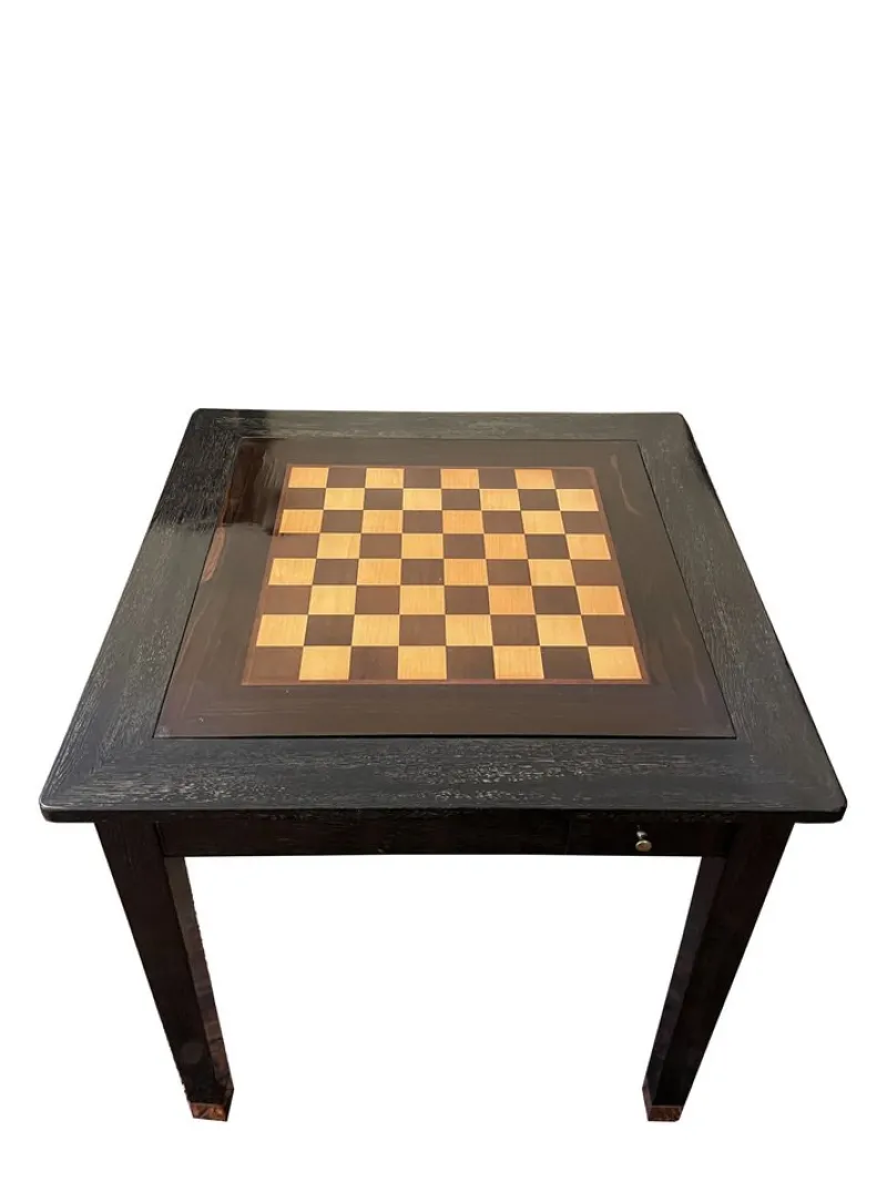 Discount Pamono Art Nouveau Game Table with Reversible Table Top, Vienna, 1910s