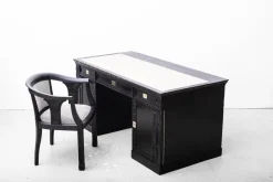 Pamono Art Nouveau Gentlemens-Room Set by Hans Bolek, School Josef Hoffmann for August Ungethüm, Vienna, 1913