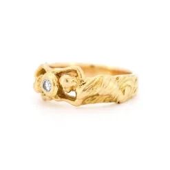 Discount Pamono Art Nouveau Gold Ring