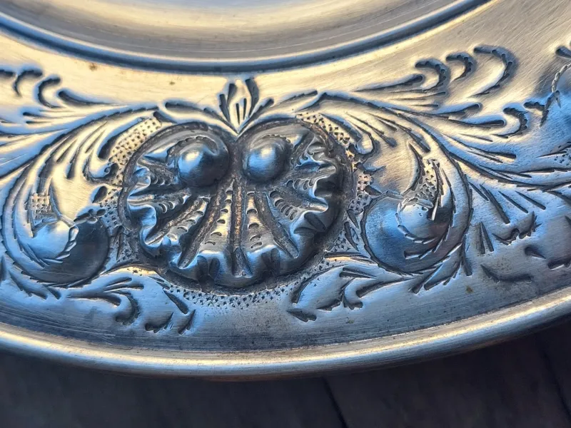 Pamono Art Nouveau Italian Sterling Silver Dish, 1930s> Serving Dishes