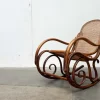 New Pamono Art Nouveau Jugendstil Bentwood Rocking Chair by Fischel, Austria, 1910s