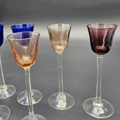 Pamono Art Nouveau Liqueur Glasses, 1910s, Set of 6><noscript><img width=