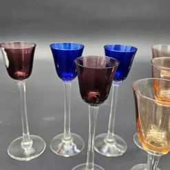 Pamono Art Nouveau Liqueur Glasses, 1910s, Set of 6><noscript><img width=
