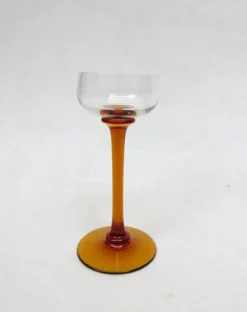 Pamono Art Nouveau Liquor Glasses from Rheinische Glashütte, Cologne-Ehrenfeld, 1890s, Set of 11><noscript><img width=