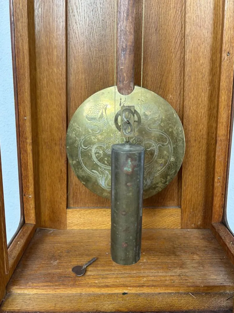 Hot Pamono Art Nouveau Longcase Clock, 1890s