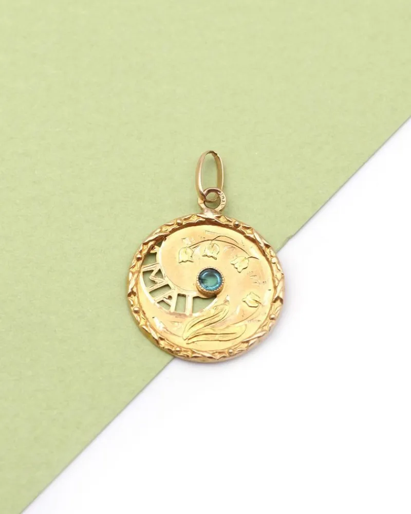 Sale Pamono Art Nouveau May Month Medal