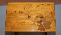 Best Pamono Art Nouveau Nesting Tables by Emile Galle, Set of 4