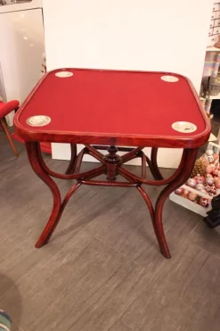 Hot Pamono Art Nouveau No. 5 Game Table by Michael Thonet, 1900s