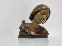 Pamono Art Nouveau Nymph Sculpture from Esteva & Cia Barcelona, 1900s> Art Nouveau