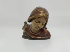 Pamono Art Nouveau Nymph Sculpture from Esteva & Cia Barcelona, 1900s> Art Nouveau