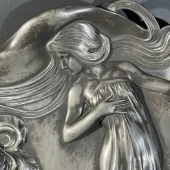 Online Pamono Art Nouveau Openwork Silver-Plated Tray from WMF, 1906