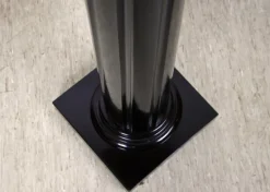 Pamono Art Nouveau Pedestal in Ebonized Beechwood, Austria, 1900s><noscript><img width=