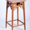 Pamono Art Nouveau Pedestal in Walnut, 1900s
