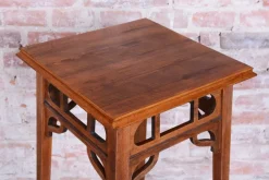 Pamono Art Nouveau Pedestal in Walnut, 1900s