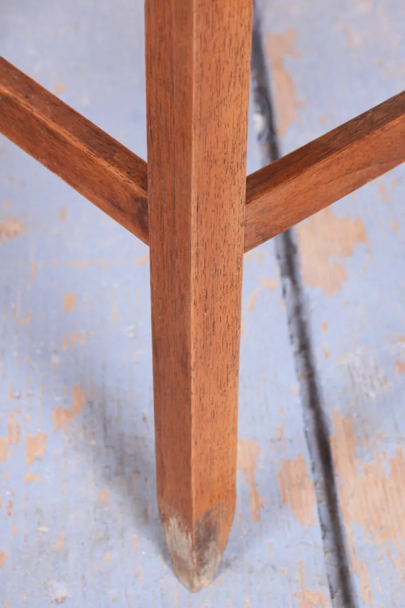 Pamono Art Nouveau Pedestal in Walnut, 1900s