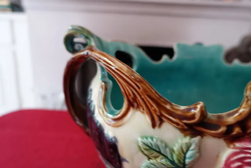 Pamono Art Nouveau Planter in Ceramic> Planters And Jardiniere
