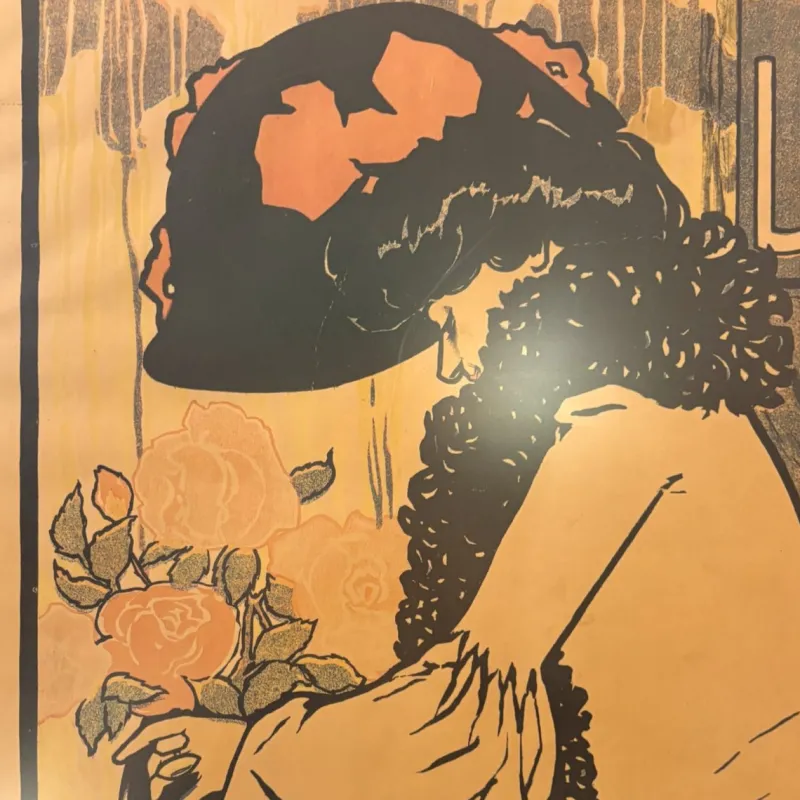 Pamono Art Nouveau Poster for Ladivfer Perfumeries by Francisco De Cidón, 1903> Posters|Wall Decor