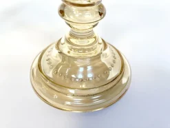 Pamono Art Nouveau Roman Style Wine Glasses with Hand-Painted Crystal Glass from Glashütte Theresienthal, Germany, 1920s, Set of 2><noscript><img width=