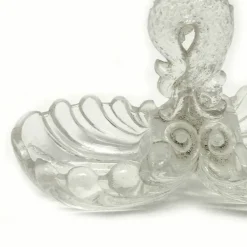 Pamono Art Nouveau Salt and Pepper Holder by Niemen Glassworks, Poland, 1920s><noscript><img width=