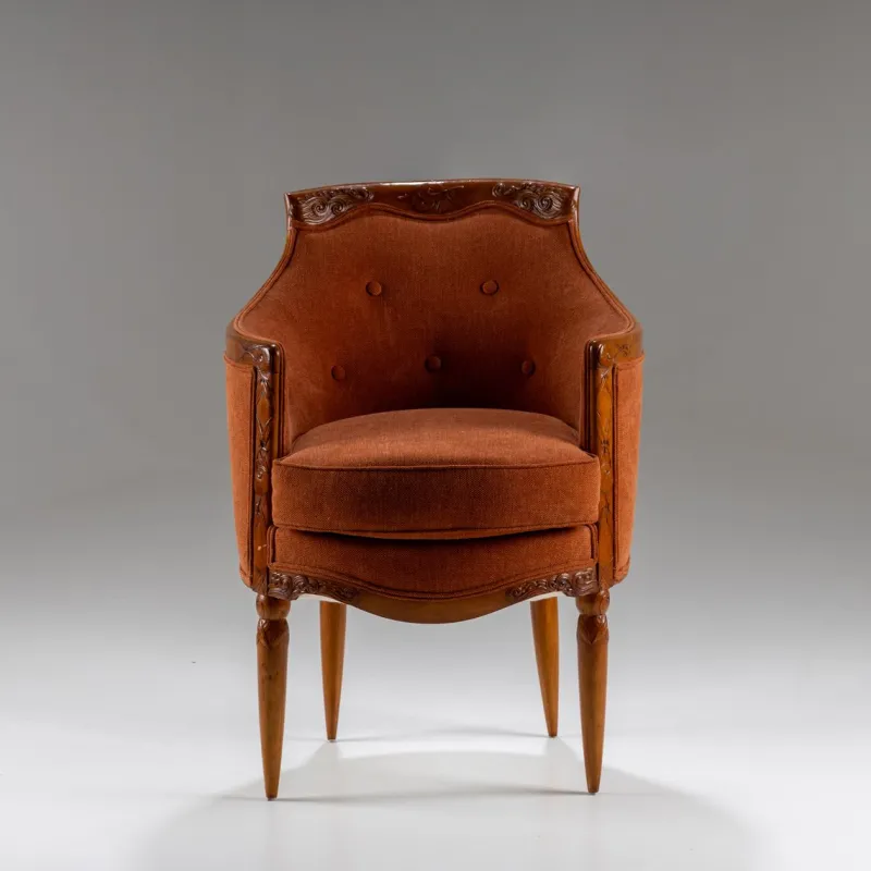 Pamono Art Nouveau Seating Ensemble, Germany, Early 20th Century, 1890s, Set of 3> Living Room Sets