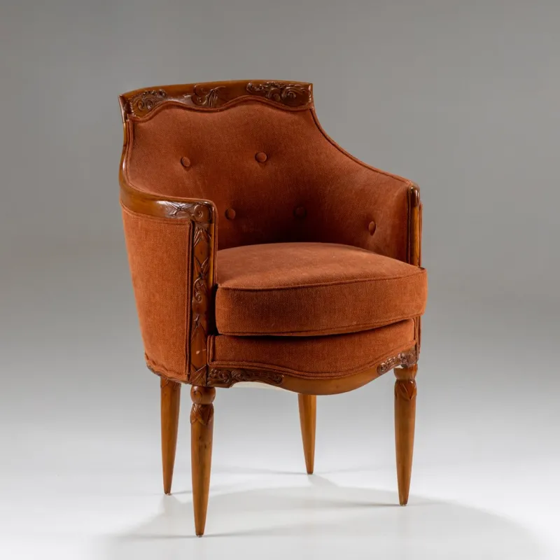 Pamono Art Nouveau Seating Ensemble, Germany, Early 20th Century, 1890s, Set of 3> Living Room Sets