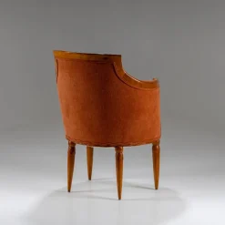 Pamono Art Nouveau Seating Ensemble, Germany, Early 20th Century, 1890s, Set of 3><noscript><img width=